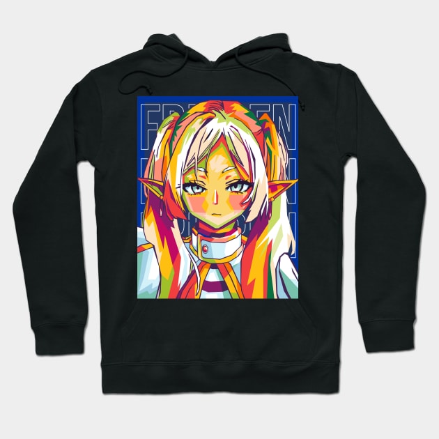 sousou no frieren Hoodie by cool pop art house